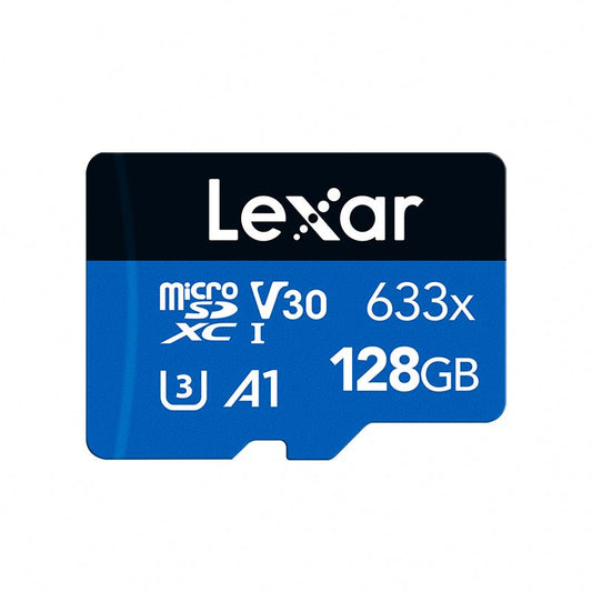 Lexar Memory Card 128 GB (Class 10 and U3) - Pack of 1