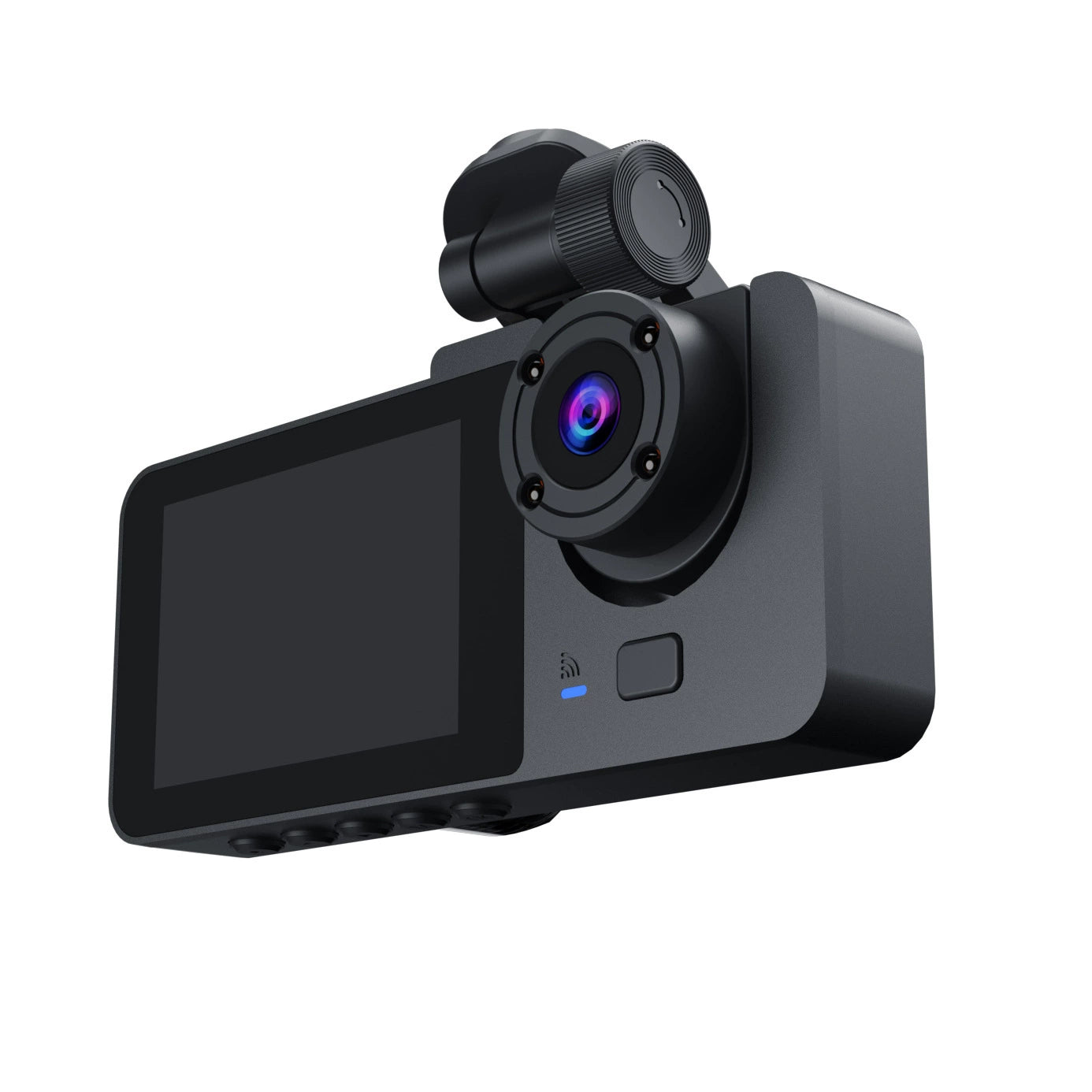 1080p Full HD 3-Way Channel Dash Camera